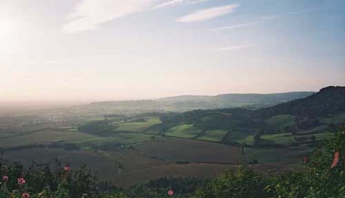Views from the top of Sutton Bank